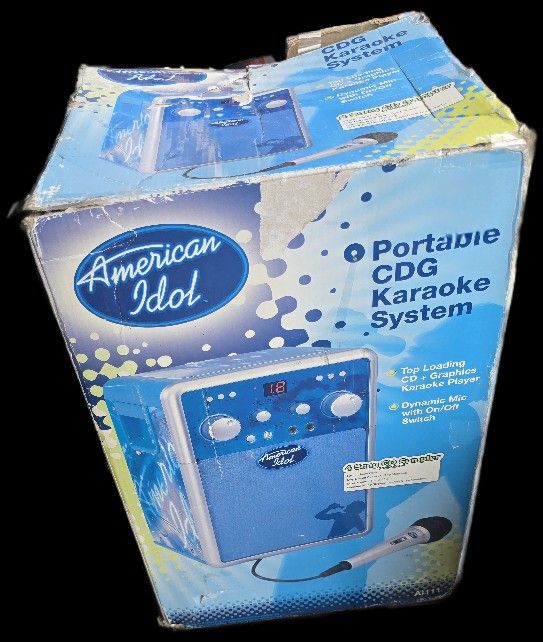 American Idol Portable CDG Karaoke System