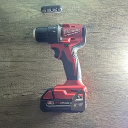 Milwaukee M18 Brushless 1/2" Drill Driver with battery (3601-20)