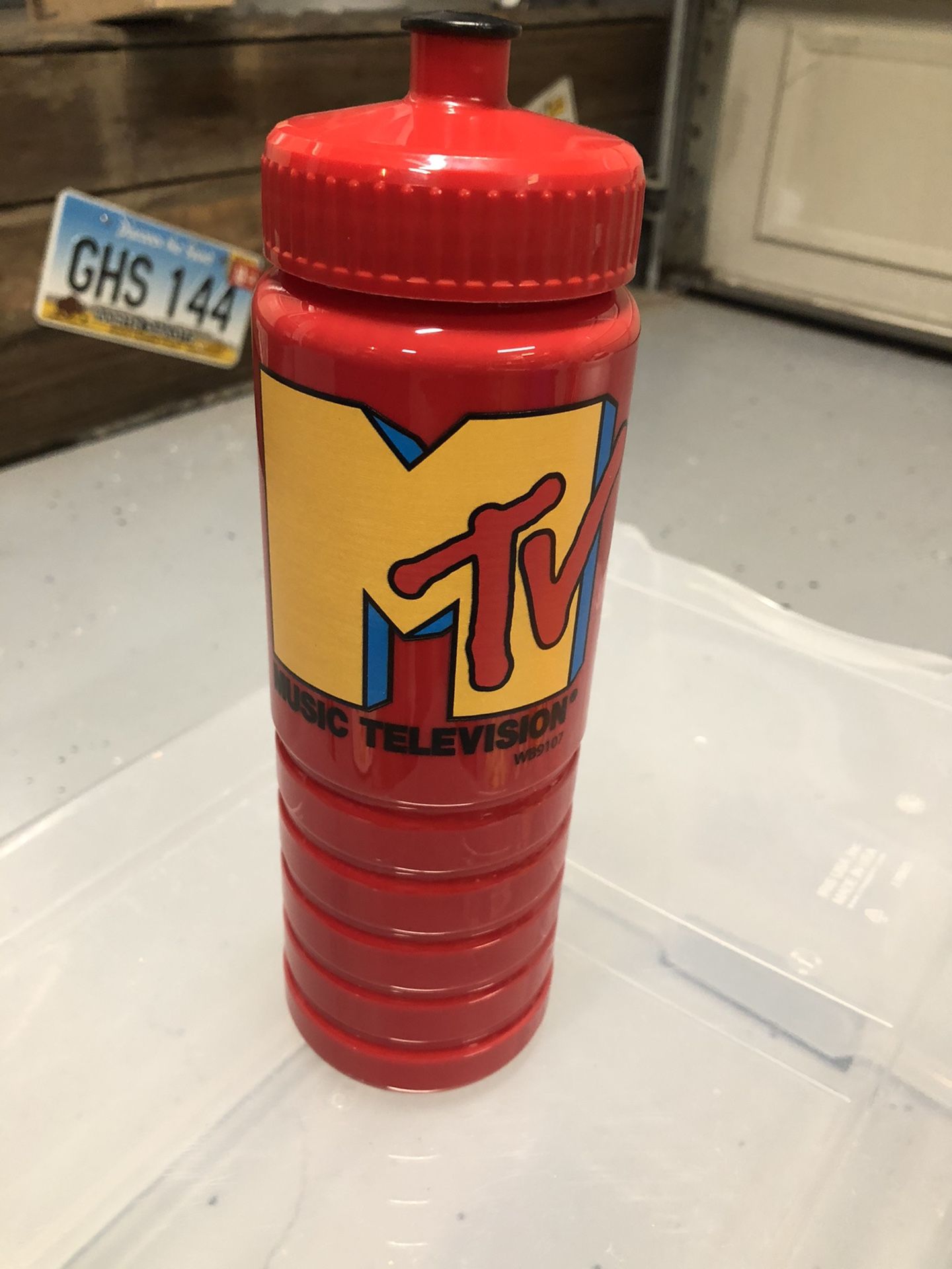 Collectible and Rare MTV Water Bottle