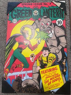 Batman Robin Vintage Comic Poster Boards