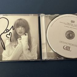 Taylor Swift - Tortured Poets Department CD + The Manuscript & SIGNED Photo w/ Heart