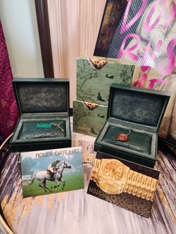 Authentic Vintage Rolex Box Sets (Collectors items)