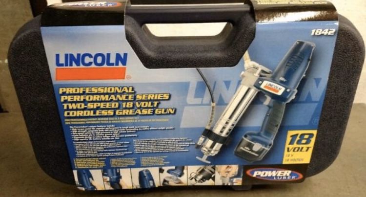 Lincoln 1842 18 Volt PowerLuber Grease Gun