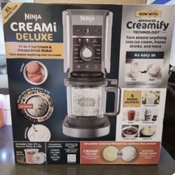 Ninja Ice Cream And Frozen Drink Maker-New!