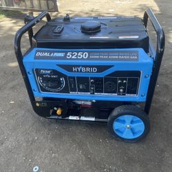 5250 Watt Dual Fuel Pulsar Generator $320 Firm