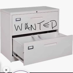 Wanted: Lateral Steel File Cabinet
