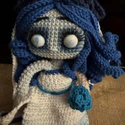 Corpse Bride Crochet Doll
