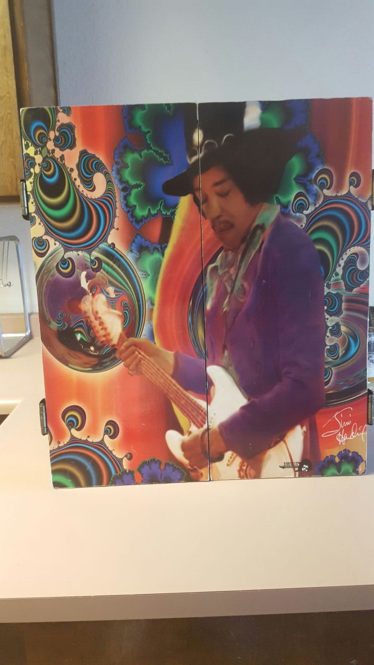 Jimi hendrix dart board