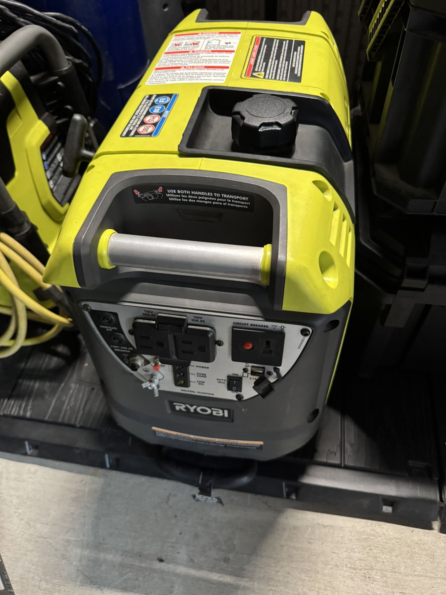 RYOBI generator 2200 