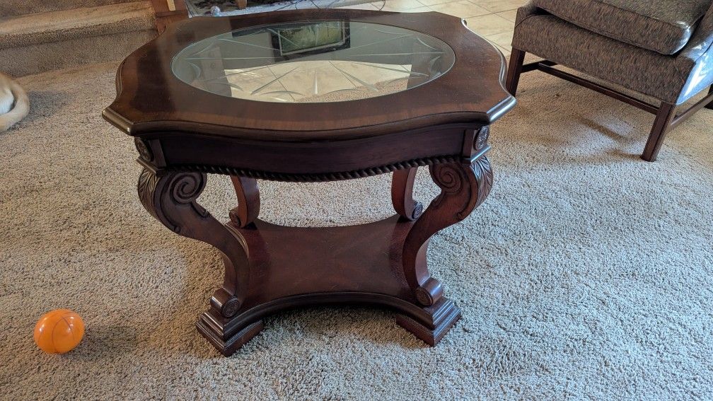Coffee Table And 2 End Tables