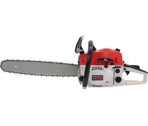 20 Inch Gas Chainsaw 58CC 2KW Petrol Chainsaws 2-Stroke Engine Chainsaw Chain Saw Set for Cutting Wood Outdoor Home Farm (Red)