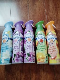 Febreze air freshener spray