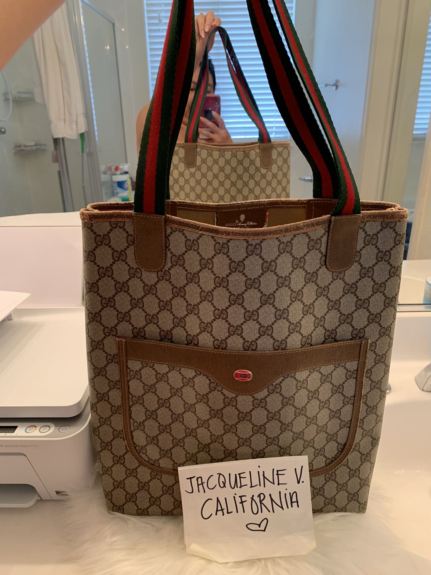 Authentic Gucci tote