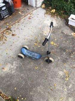 Kids 3 wheel scooter