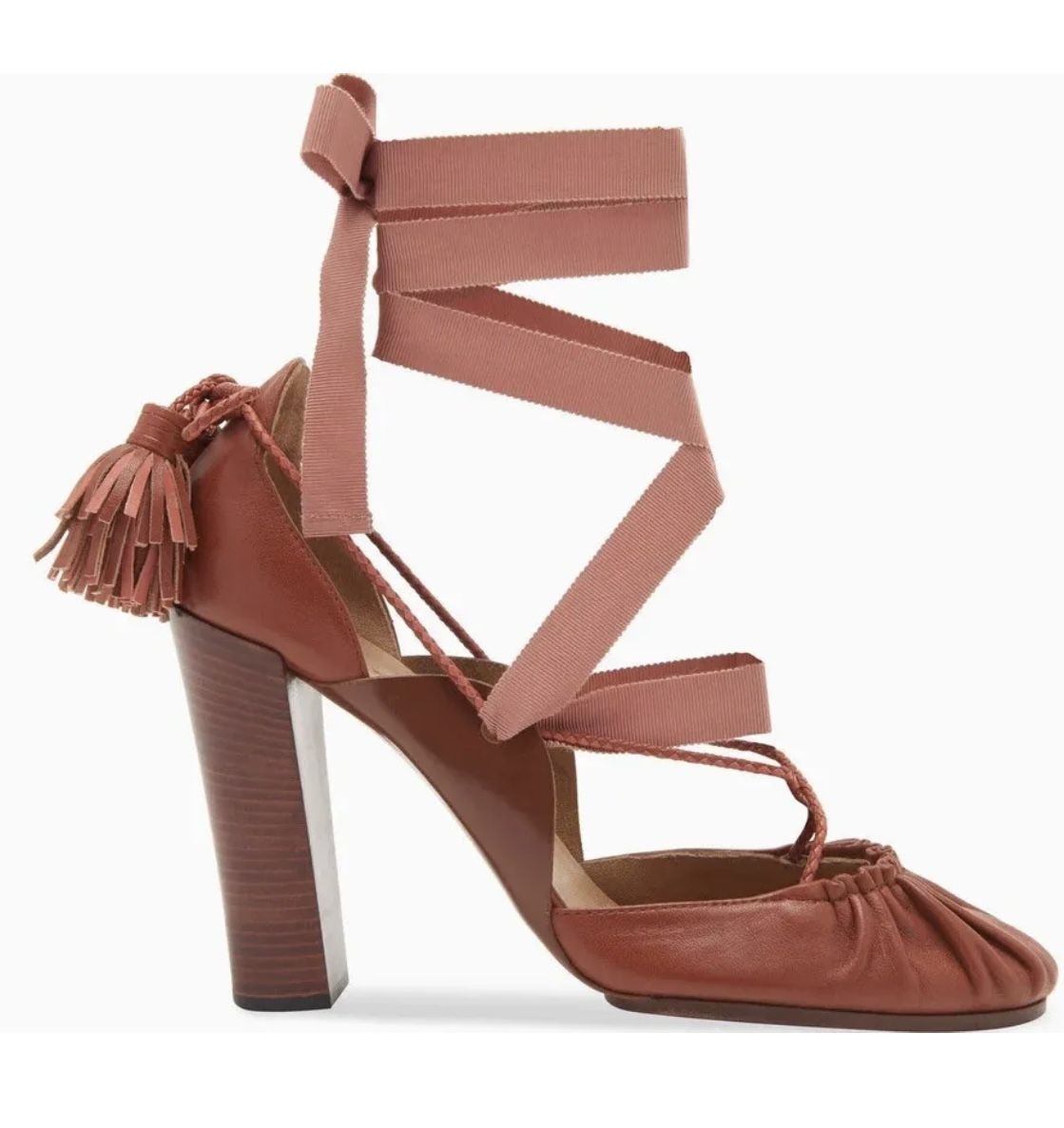 Ulla Johnson Clarisse Heel Rose Ancienne Sz 41.