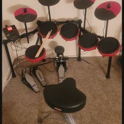 New Electric Drum Set ~ Alesis Nitro Mesh Special Edition + Extras