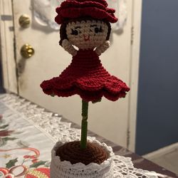Crochet Flower Dress