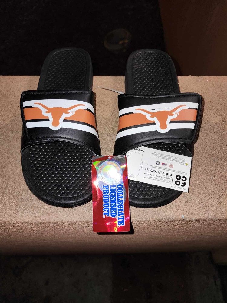 Texas Longhorns Flip Flops