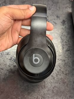 Beats Studio Pro Wireless Noise Cancelling Headphones Black Tested Working