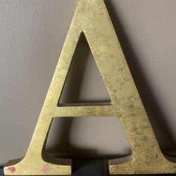 #decor #gold #birthday #letter A #decoration #home