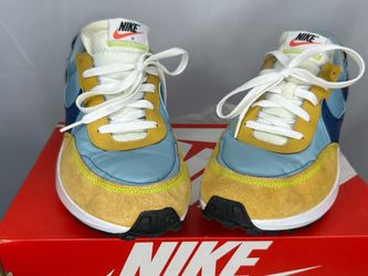 Nike men’s Waffle One Blue Sanded Gold Sneakers