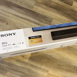 Sony HT-A5000 5.1.2ch Premium Dolby Atmos Soundbar System – 450W | 4K HDR | Bluetooth | HDMI eARC | New in Box