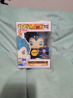 Vegeta Powering Up Chase *** Chalice Collectible Ex.