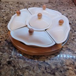 Snack Dish With Tray