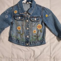 Baby GAP Jean JACKET Size 3 T