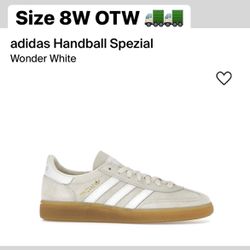 Adidas Handball Spezial Wonder White Size 8w