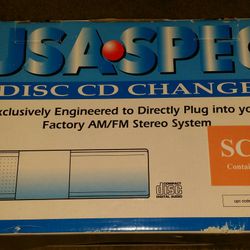 6 Disc Car Audio CD Changer