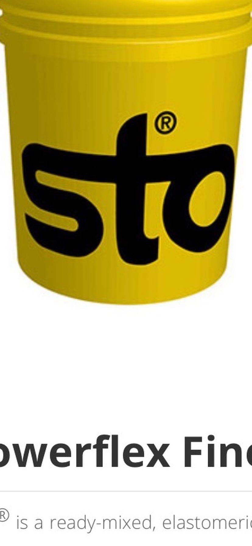STO Powerflex Fine 280 Finish & STO Fine Sand DPR Finish 310 Finish