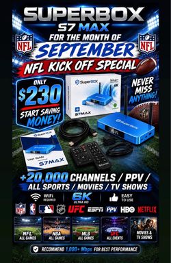 SuperBox S7 Max 6K Smart Media Player