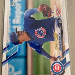 2 Baseball Cards Chicago Cubs MLB Topps 