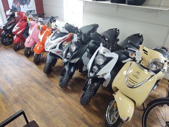 New Scooters 49cc 150cc 