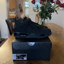 Jordan 4 Retro Black Cat (2025) Size 9