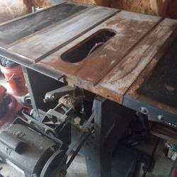 Table Saw Working Fine.