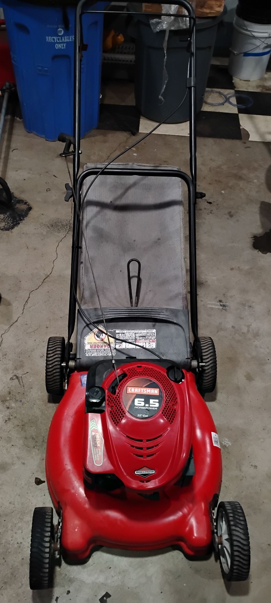 Craftsmans lawnmower 6.5 HP