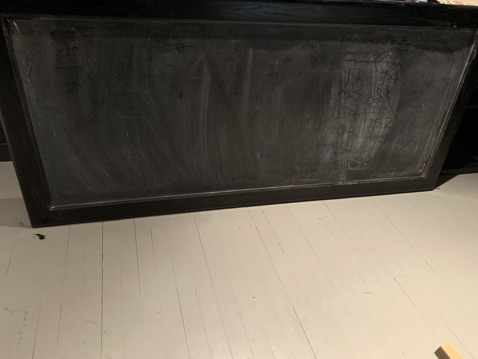 Large Framed Chalk Board