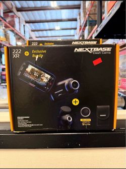 Nextbase 222XR Front + Rear Dash Camera Bundle Brand New In Box