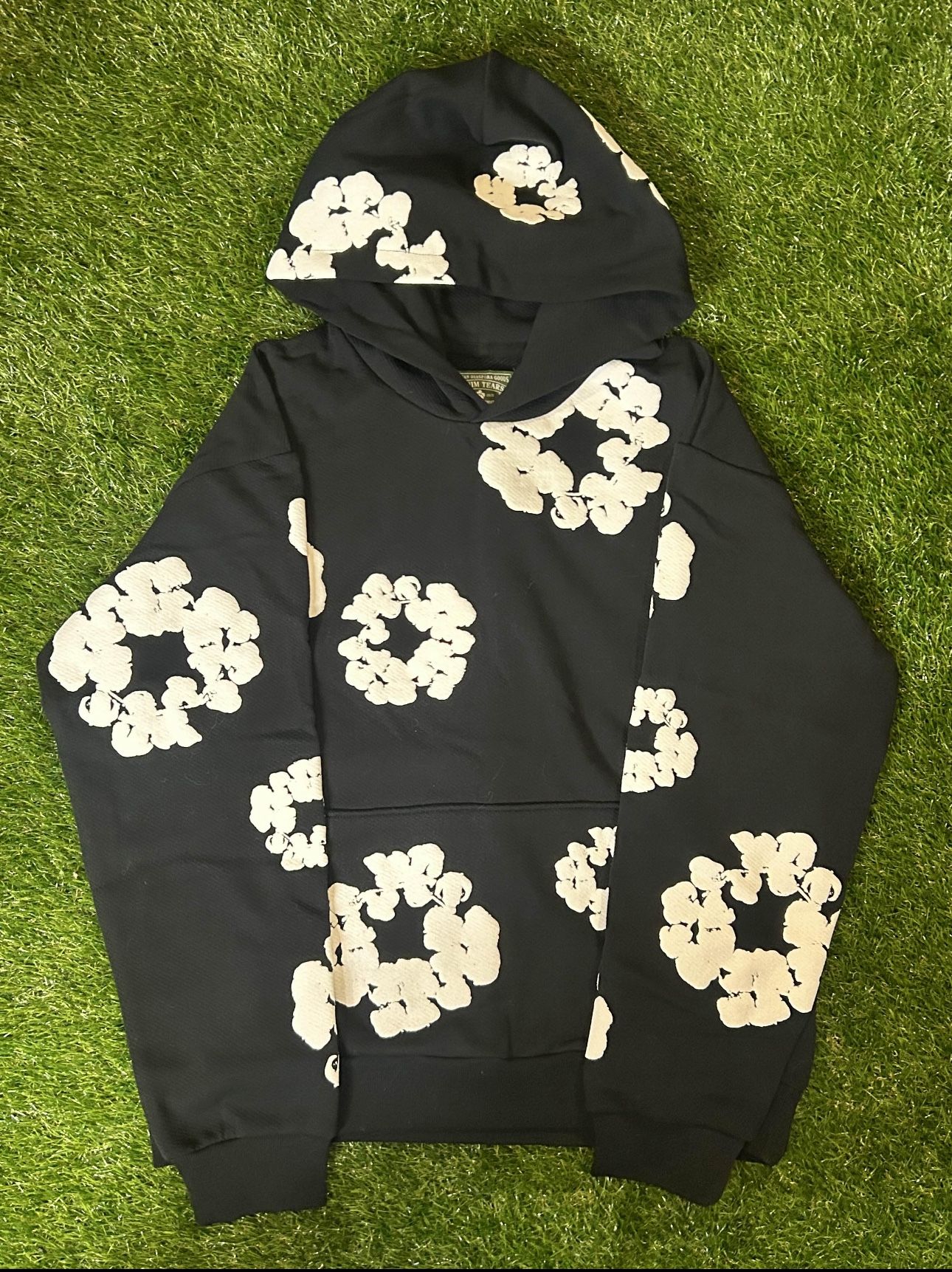 Denim Tear Hoodie (never Worn