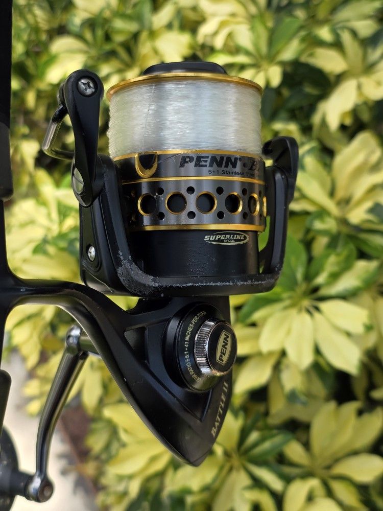 Penn Battle2 Reel/New Line/New Rod