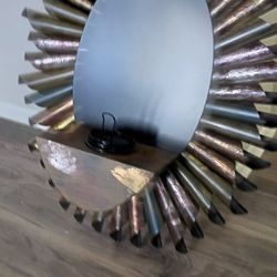 Vintage wall decor and candle holder 