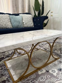 Modern marble table