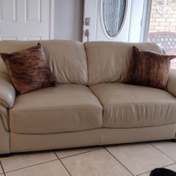 Tan Sofa