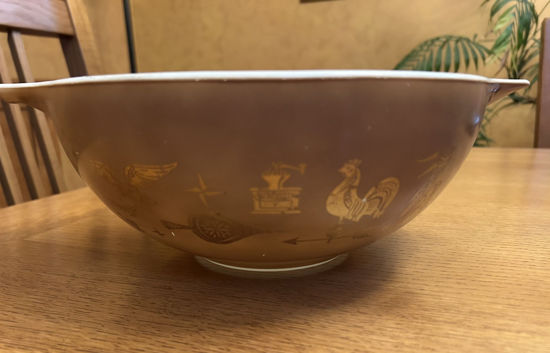 Vintage Pyrex Early American 4 Quart Cinderella Bowl