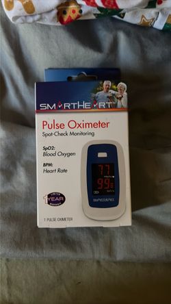 SmartHeart Pulse Oximeter Spot-Check Monitor