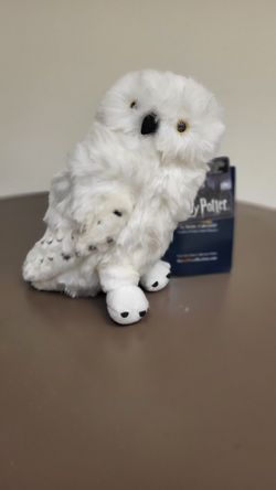 HARRY POTTER Magical Creatures The Noble Collection STUFFED ANIMAL - "HEDWIG"