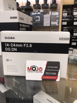 Sigma 14-24mm F/2.8 DG DN Art Lens For Sony E - Limited Time Sale