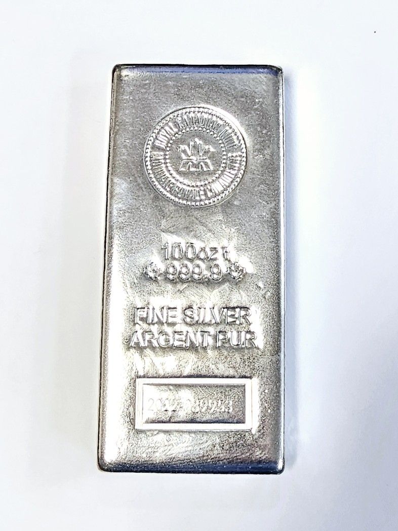 100 Oz Silver Bar